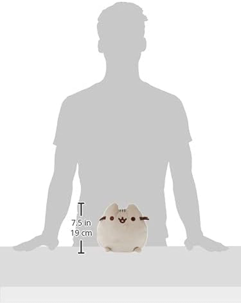 Pusheen the Cat Squisheen Log Plush, Squishy Stuffed Animal,